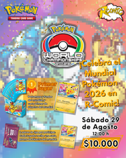 ¡CELEBRACION DEL MUNDIAL POKÉMON!
