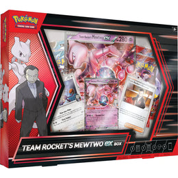 Team Rocket’s Mewtwo EX Box - Inglés/Español