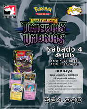 Prelanzamiento Tinieblas Sombrias - Pokémon TCG (ESPAÑOL)