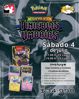Prelanzamiento Tinieblas Sombrias | Pokémon TCG (Español)