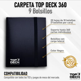 Carpeta 360 Negra