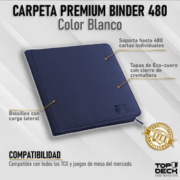 Carpeta Premium 480 azul