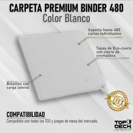 Carpeta Premium 480 Blanca