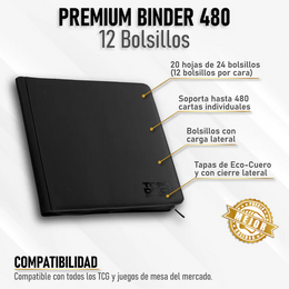Carpeta Premium 480 Negra