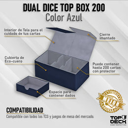 Portamazo Premium Dice 200 Azul